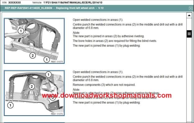 bmw 1 series workshop manual